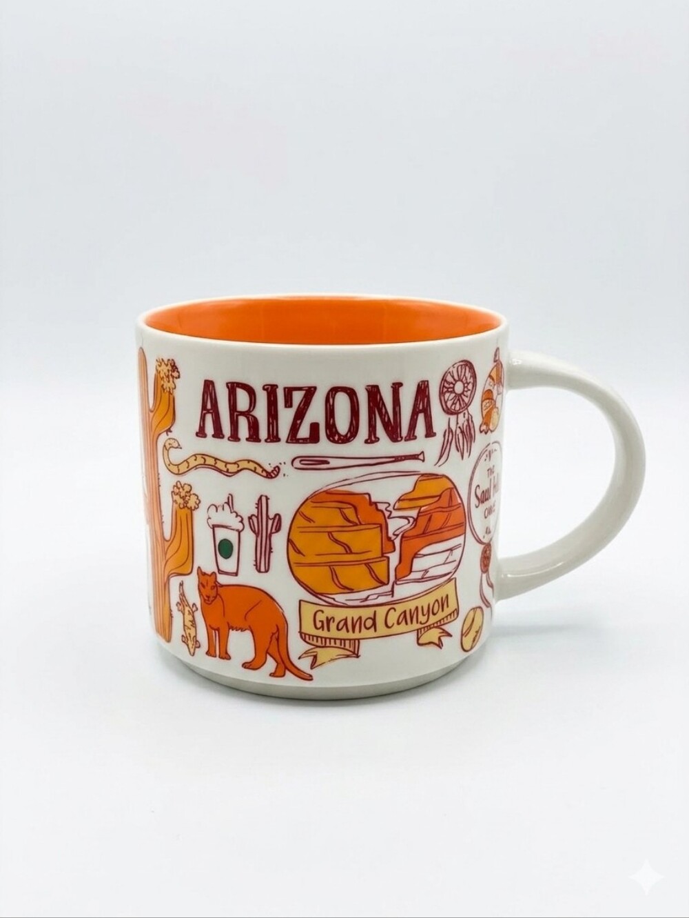 New STARBUCKS BEEN THERE ARIZONA ACROSS THE GLOBE COLLECTION 14 OZ MUG